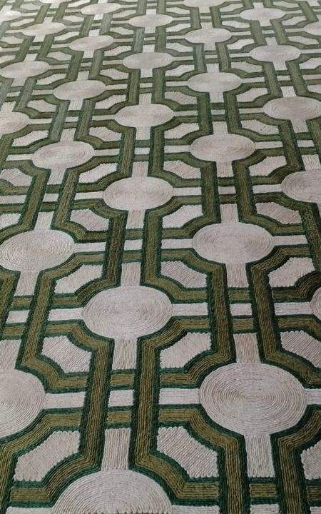 Coiled abaca